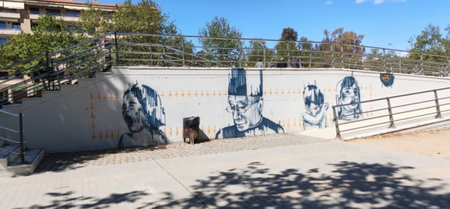 El Ayuntamiento de Cambrils lamenta el acto de vandálico contra uno de los murales de la Galería Urbana. El Ayuntamiento de Cambrils lamenta el acto de vandálico contra uno de los murales de la Galería Urbana.