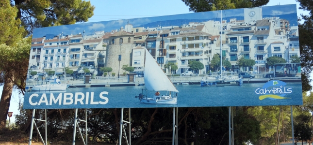 Un nuevo cartel da la bienvenida a Cambrils el acceso por la N-340 desde Montroig. Un nuevo cartel da la bienvenida a Cambrils el acceso por la N-340 desde Montroig.