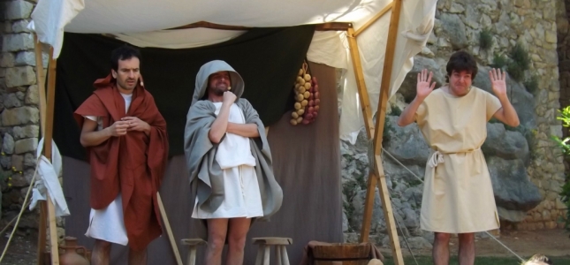 Cambrils vuelve a revivir su pasado romano. Cambrils vuelve a revivir su pasado romano.