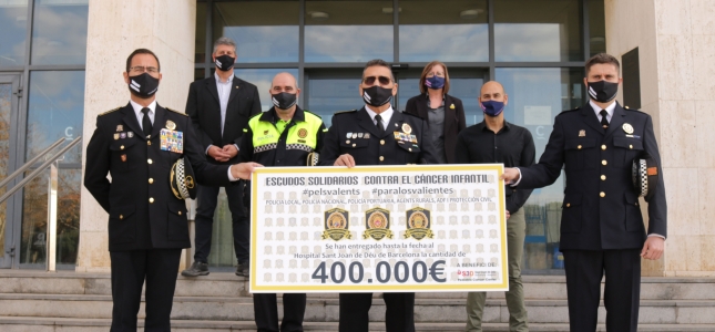 La campaña de los escudos solidarios contra el cáncer infantil recauda 400.000 euros para la investigación. La campaña de los escudos solidarios contra el cáncer infantil recauda 400.000 euros para la investigación.