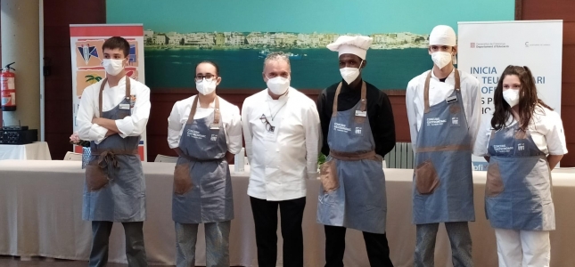 Sergi Sabaté gana el concurso gastronómico del Plan de Transición al Trabajo patrocinado por Dualiza. Sergi Sabaté gana el concurso gastronómico del Plan de Transición al Trabajo patrocinado por Dualiza.